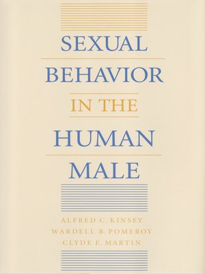 cover image of Sexual Behavior in the Human Male